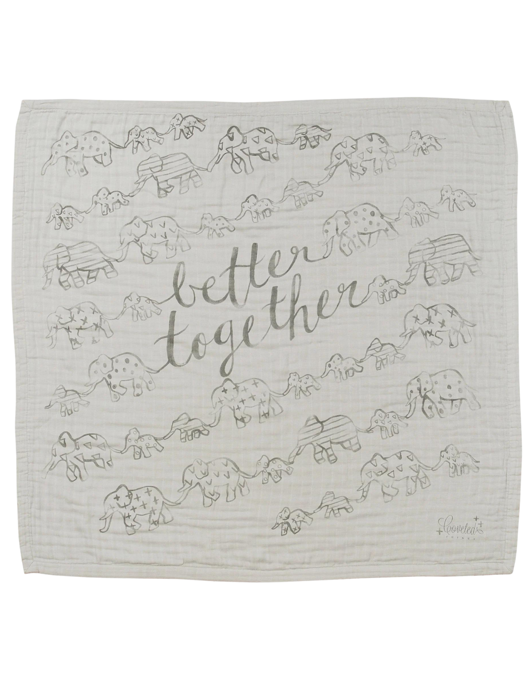 Better Together 4-Layer Organic Cotton Happy Cloud Luxury Blanket - CovetedThings