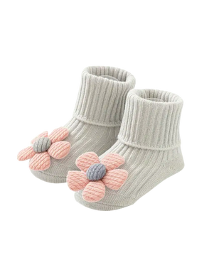 Baby Booties- Flower Socks - CovetedThings