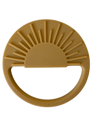 Teether- Sun Silicone /Mustard - CovetedThings
