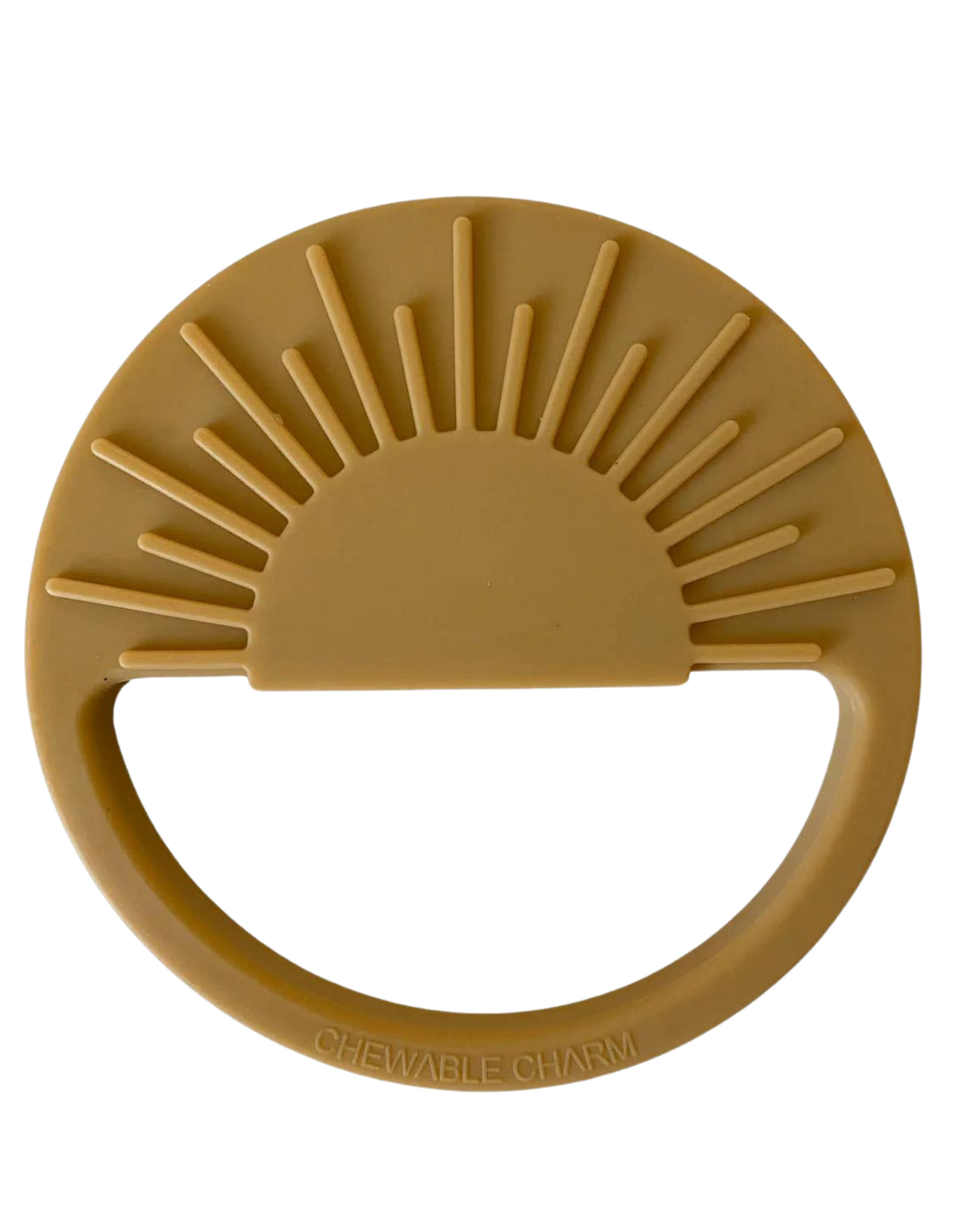 Teether- Sun Silicone /Mustard - CovetedThings
