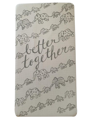 Better Together Organic Crib Sheet - CovetedThings