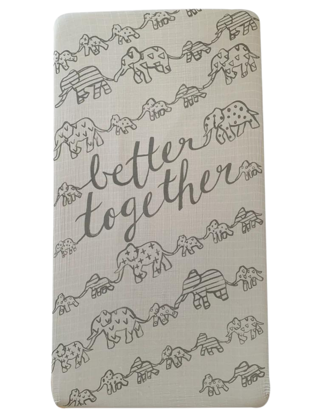 Better Together Organic Crib Sheet - CovetedThings