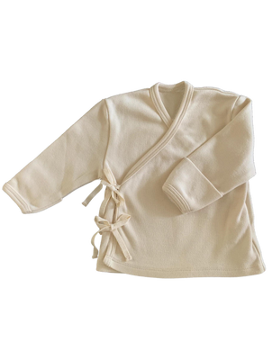 Organic Cotton Kimono Top in Dove - CovetedThings