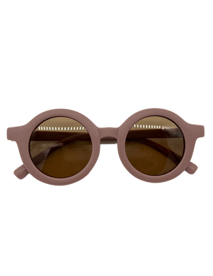 Sunglasses- Mauve Circle - CovetedThings