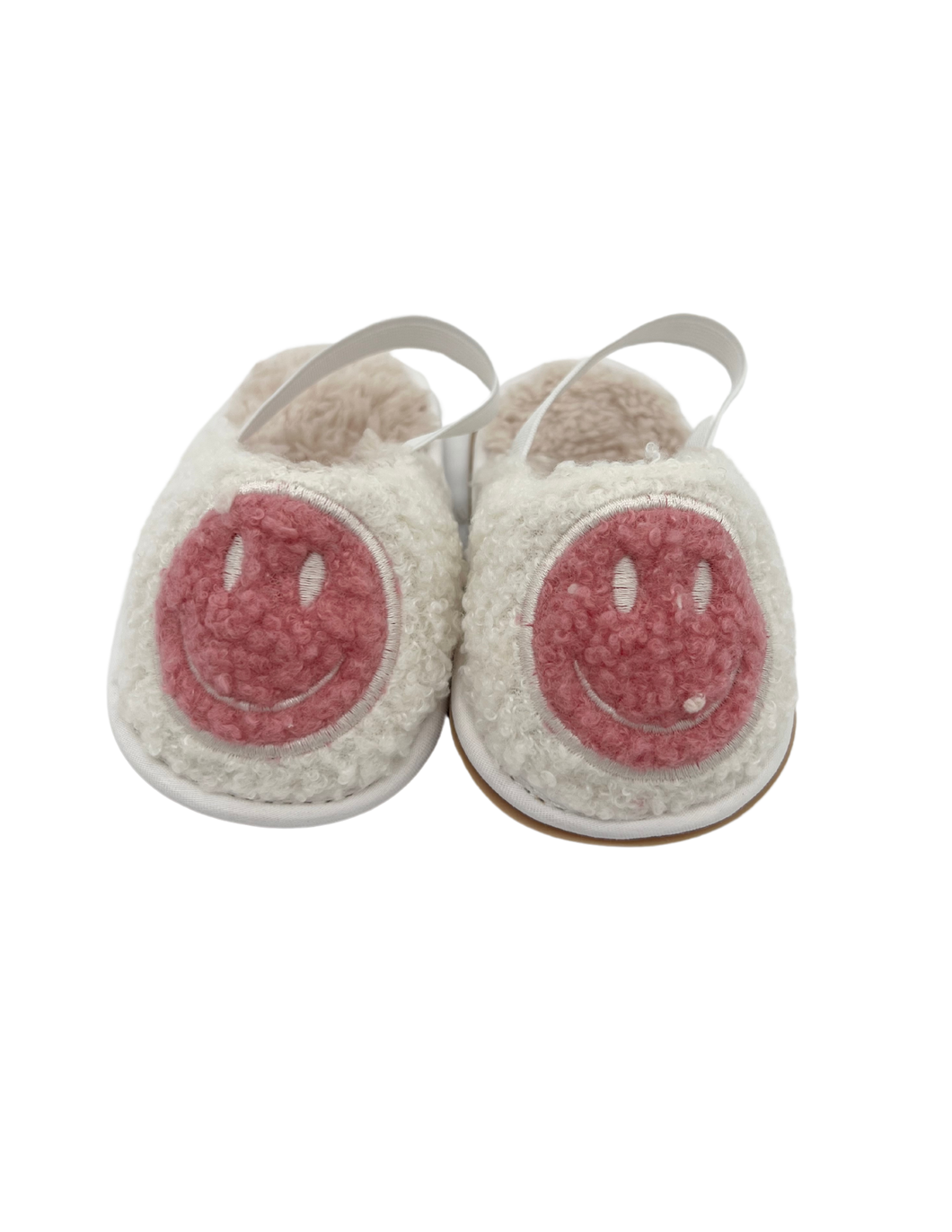 Baby Shoes- Smiley Face in Pink - CovetedThings