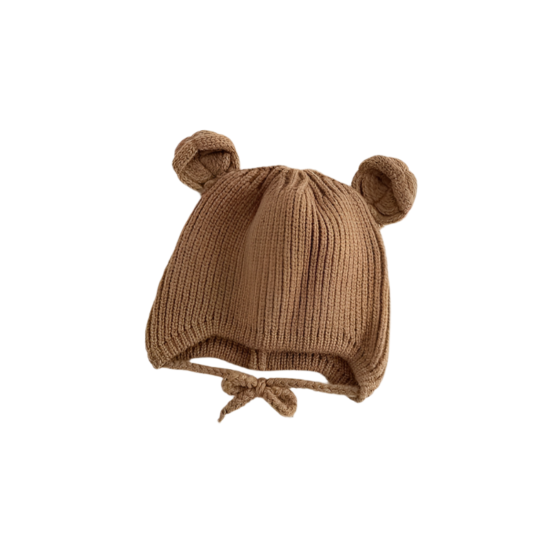 Knitted Baby Bear Beanie Hat - CovetedThings