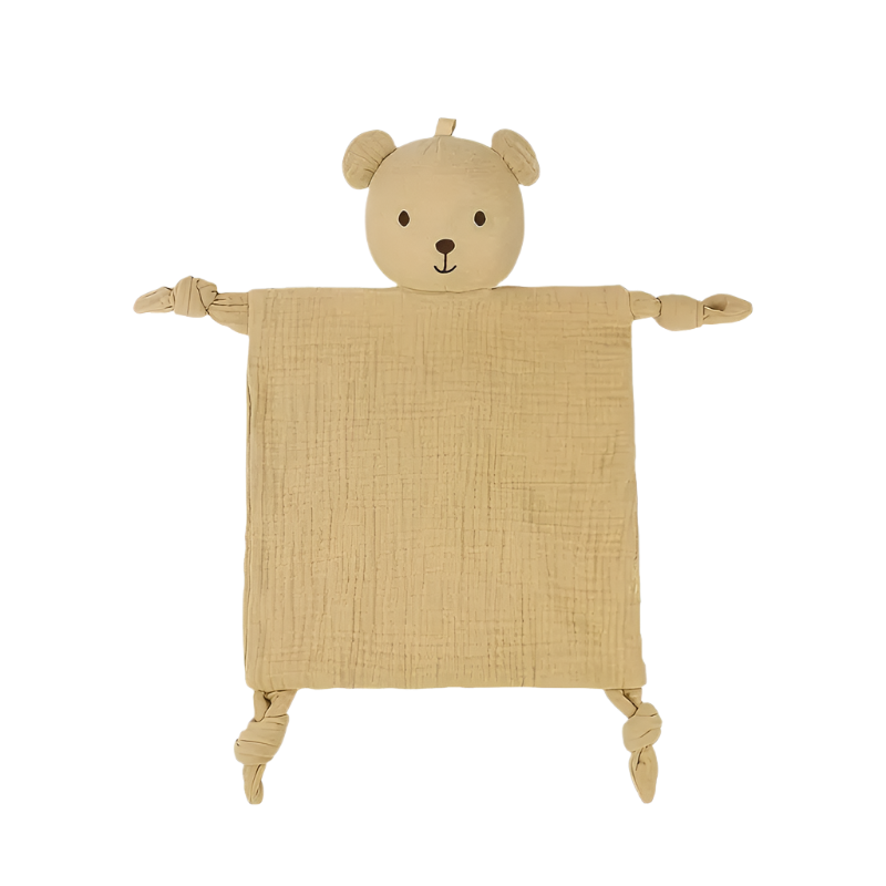 Lovey- Brown Bear Rattle - CovetedThings