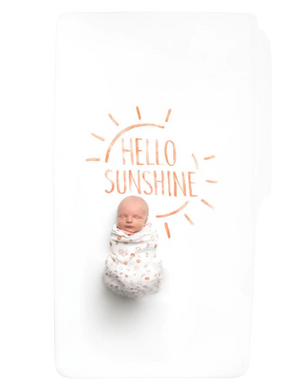 Hello Sunshine Organic Crib Sheet - CovetedThings