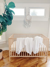 Load image into Gallery viewer, Two pack Solid White Organic Swaddle Blanket - Coveted Things
