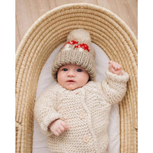 Load image into Gallery viewer, Mushroom Pom Pom Knitted Beanie Hat - CovetedThings
