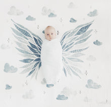 Load image into Gallery viewer, Wings Organic Swaddle Blanket - Coveted Things

