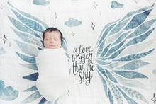 Load image into Gallery viewer, Wings Organic Swaddle Blanket - Coveted Things
