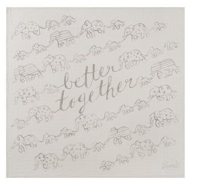 Better Together Organic Swaddle Blanket - Coveted Things