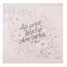 Load image into Gallery viewer, Life Grows Lovely Organic Swaddle Scarf™ - CovetedThings
