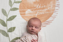 Load image into Gallery viewer, This Moment Forever Organic Crib Sheet - CovetedThings
