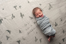 Load image into Gallery viewer, Birds Organic Swaddle Blanket - Coveted Things
