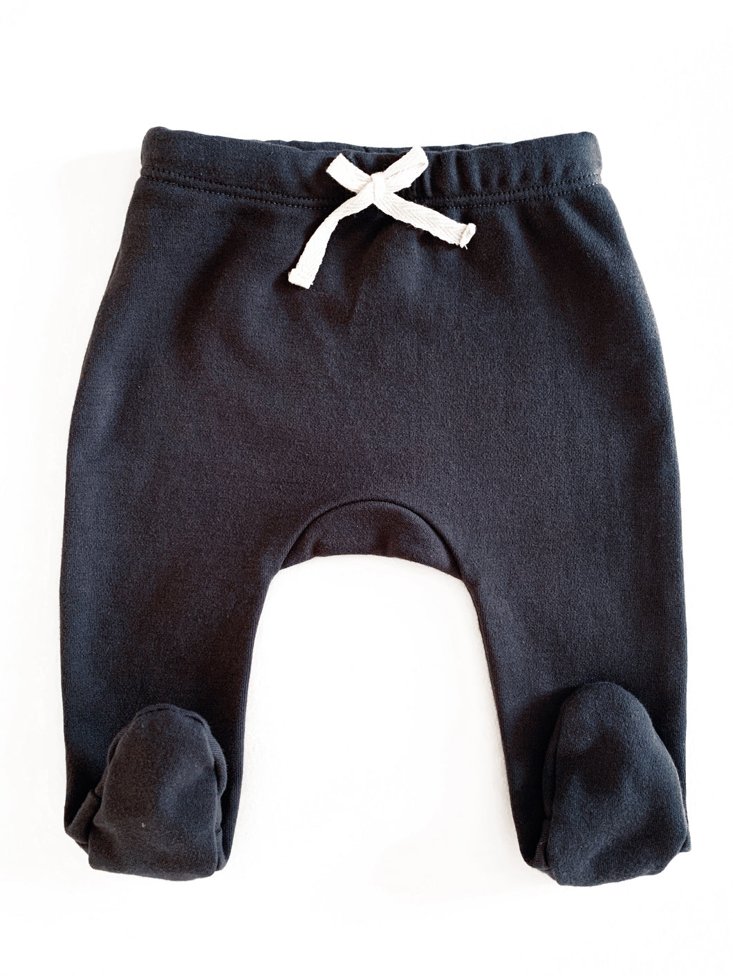 Organic Cotton Footed Pants in Charcoal - CovetedThings