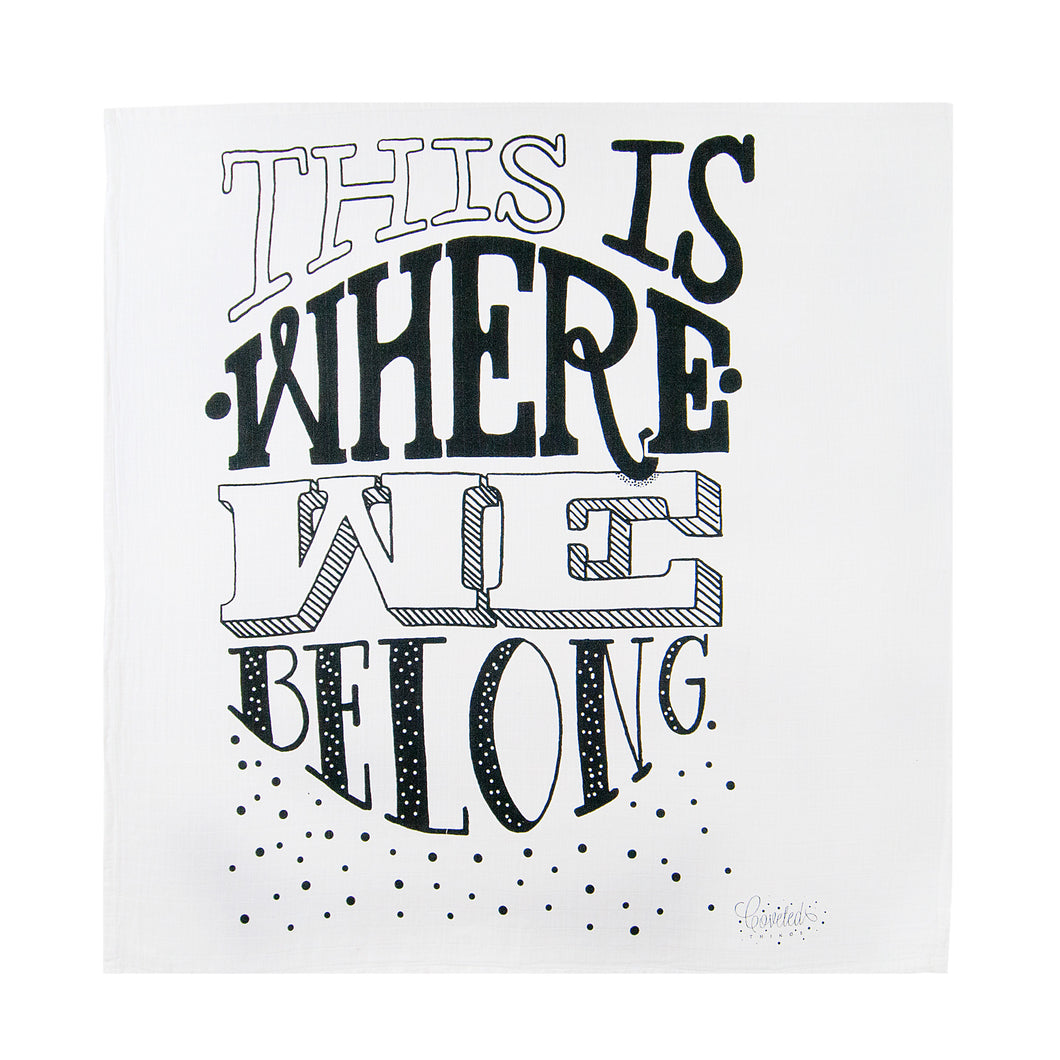 Where We Belong Organic Swaddle Scarf™ - CovetedThings
